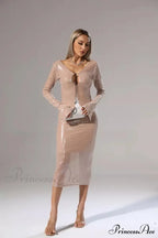 CHLOI LACE Stylish UP SEQUIN DRESS image 7