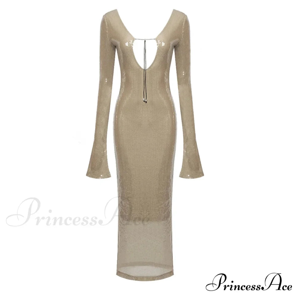 CHLOI LACE Stylish UP SEQUIN DRESS image 18