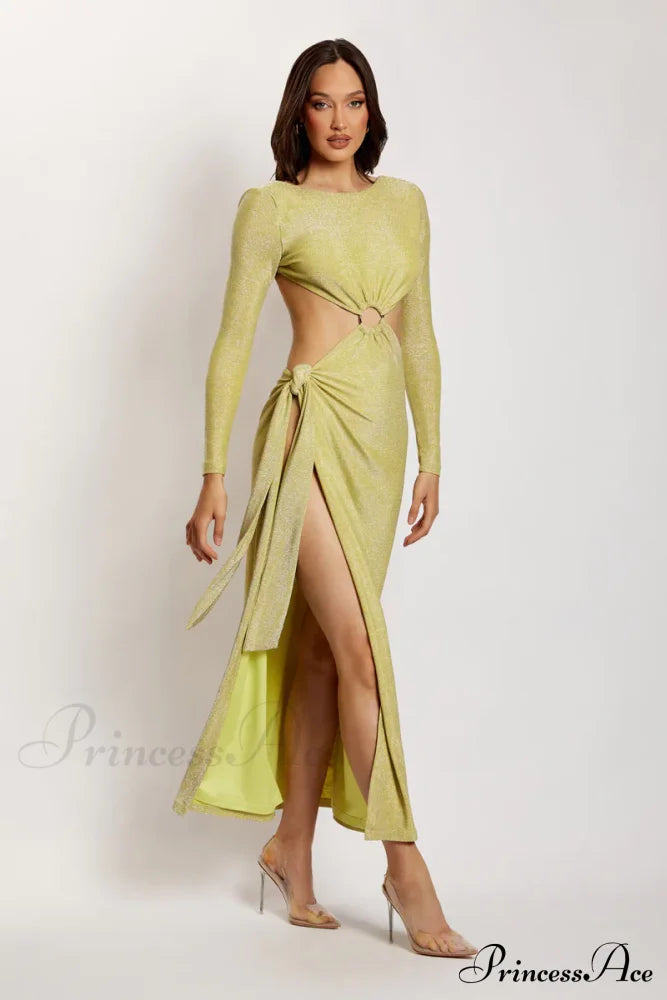 CHRISTINA BACKLESS Stylish MAXI WRAP image 3