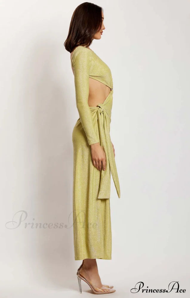 CHRISTINA BACKLESS Stylish MAXI WRAP image 4