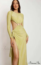 CHRISTINA BACKLESS Stylish MAXI WRAP image 2