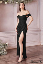 Cinderella Divine Corset Charming Satin Bridal Gown image 6