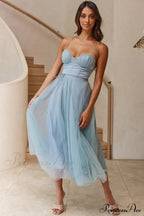 Cindy Tulle Stylish Midi Dress image 1