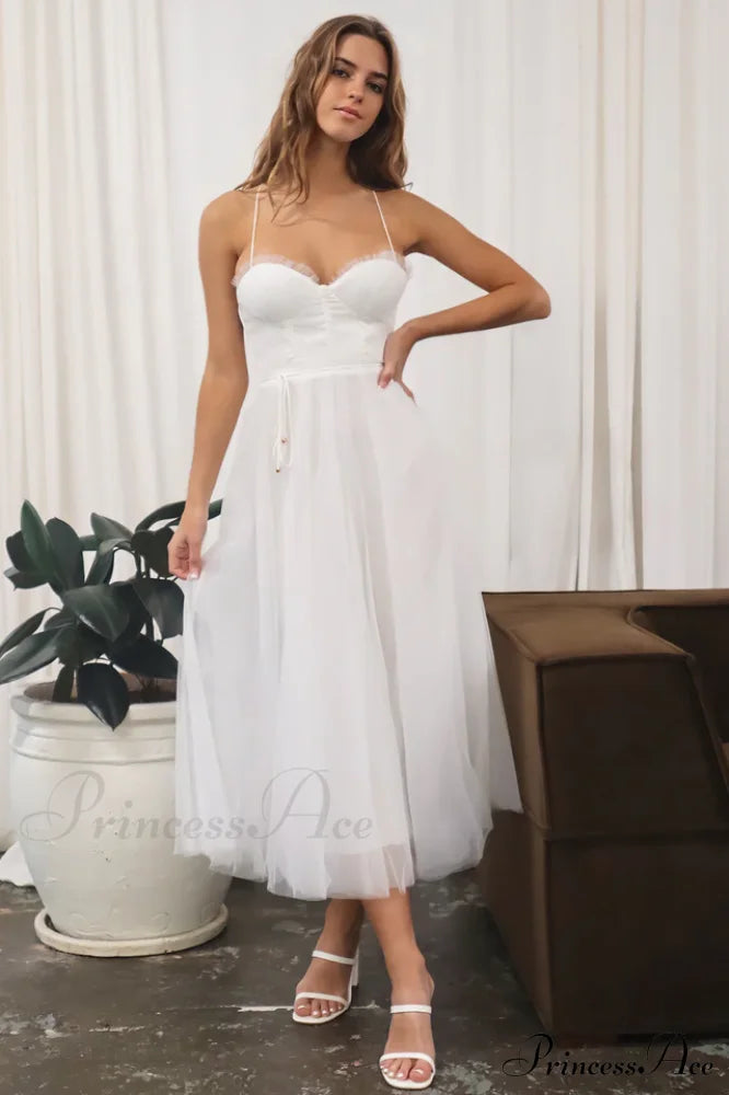 Cindy Tulle Stylish Midi Dress image 15