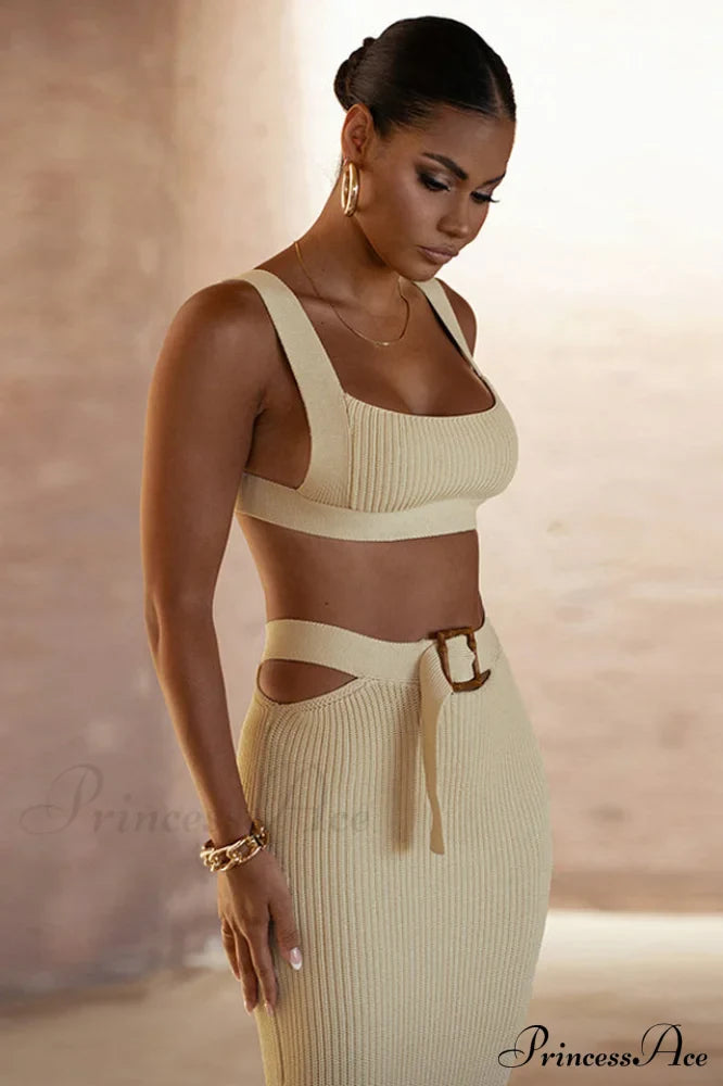 City Chic Stylish Belt Dress Set image 13