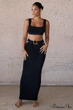 City Chic Stylish Belt Dress Set image 3