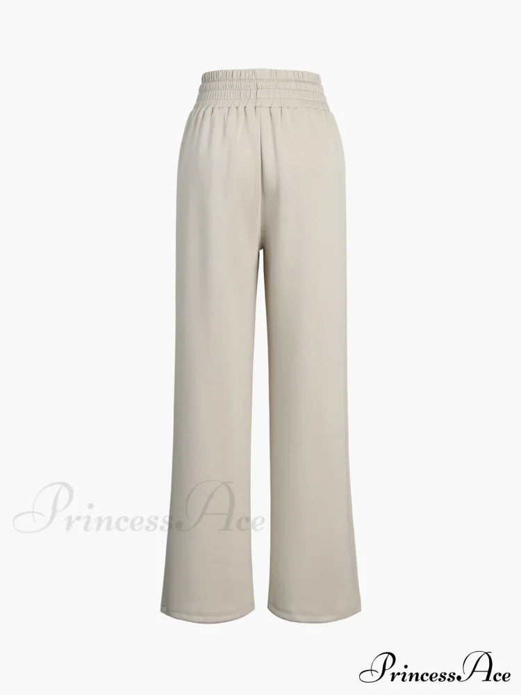 City Walk Graceful Wide Leg Sweatpants image 7