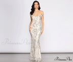 Clara Sequin Stylish Off Shoulder Dress image 1