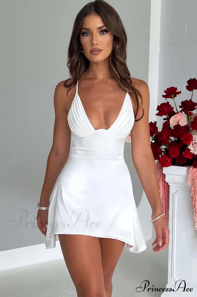 Clarise Elegant Mini Dress image 7