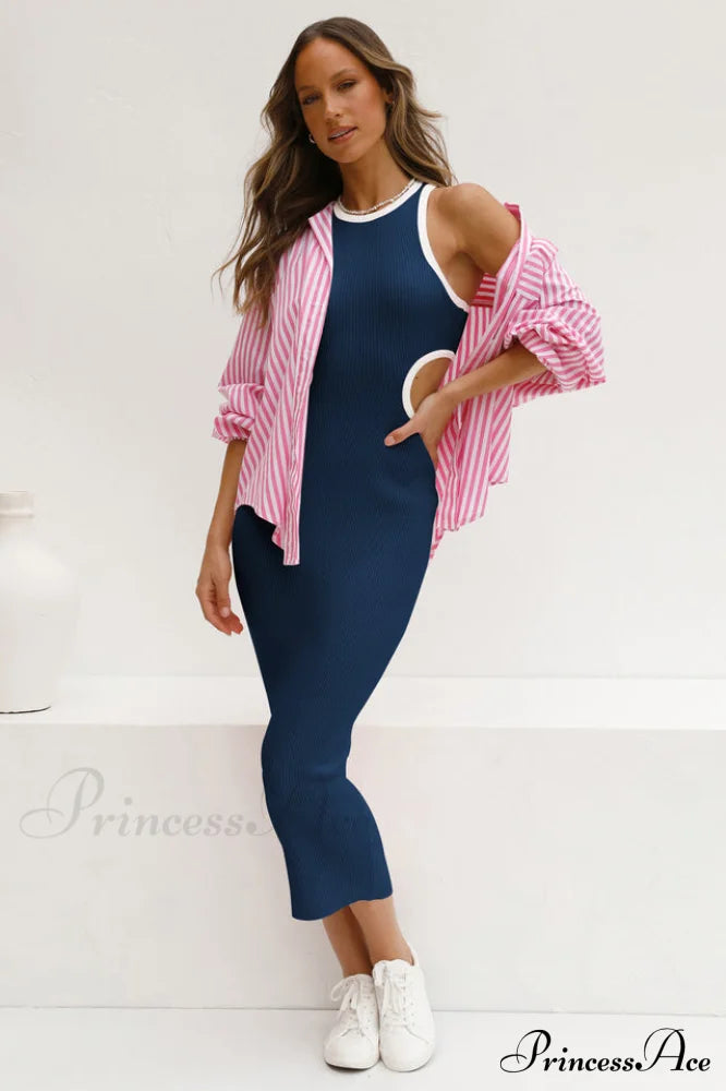 Claudia Elegant Midi Dress image 42