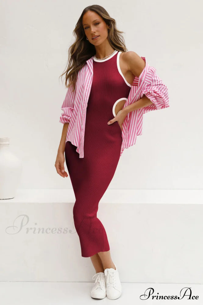 Claudia Elegant Midi Dress image 23