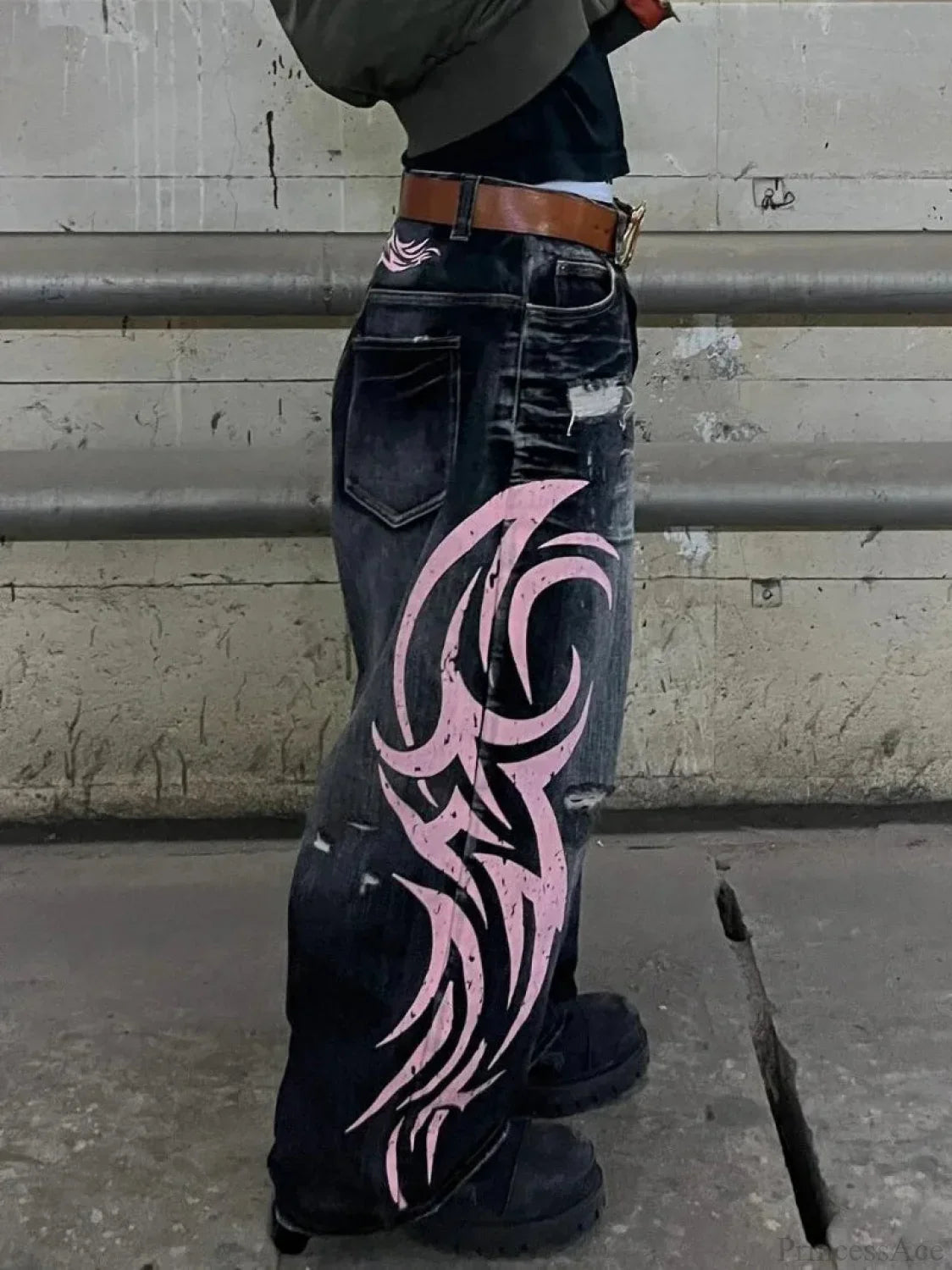 Clean Blade Print Gothic Trouser image 3