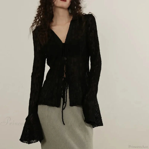 Clear Lace Transparent Shirt image 1