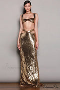 Cleopatra Two Stylish Piece Gown image 1