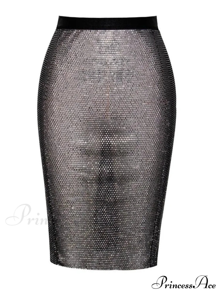 Halter Rhinestone Crop Tank Top image 11