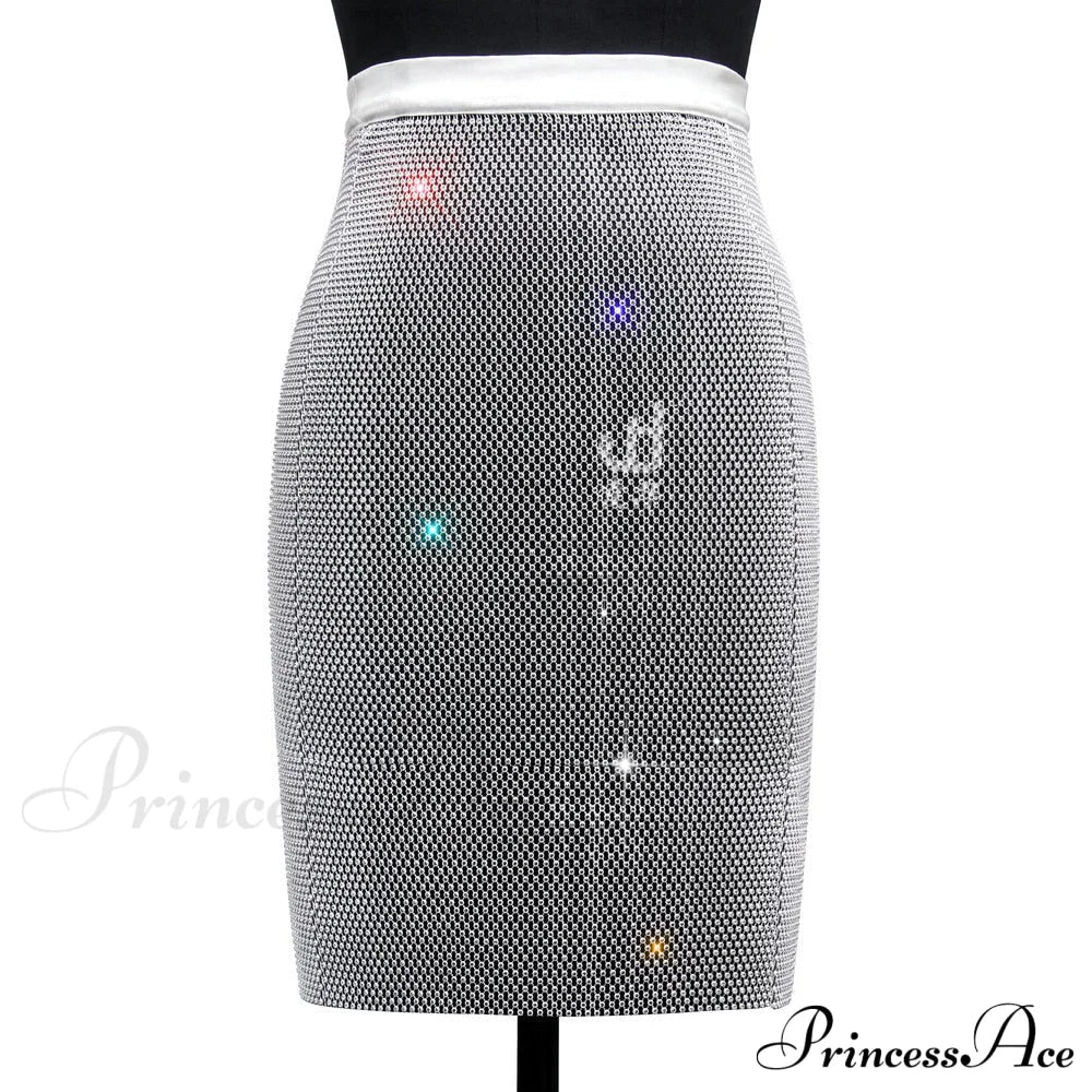 Halter Rhinestone Crop Tank Top image 12
