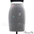 Halter Rhinestone Crop Tank Top image 12