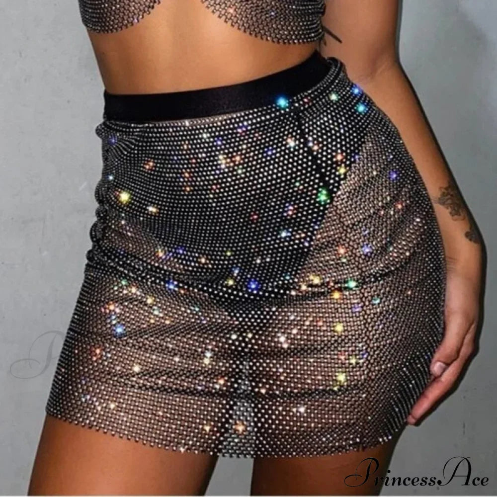 Halter Rhinestone Crop Tank Top image 13