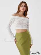 Cold Shoulder Graceful Knitted Blouse image 1