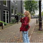 Collar Zipper Stylish Bomber Overshirt Jacket image 21