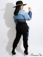 Color Block Graceful Sweater Cardigan image 4