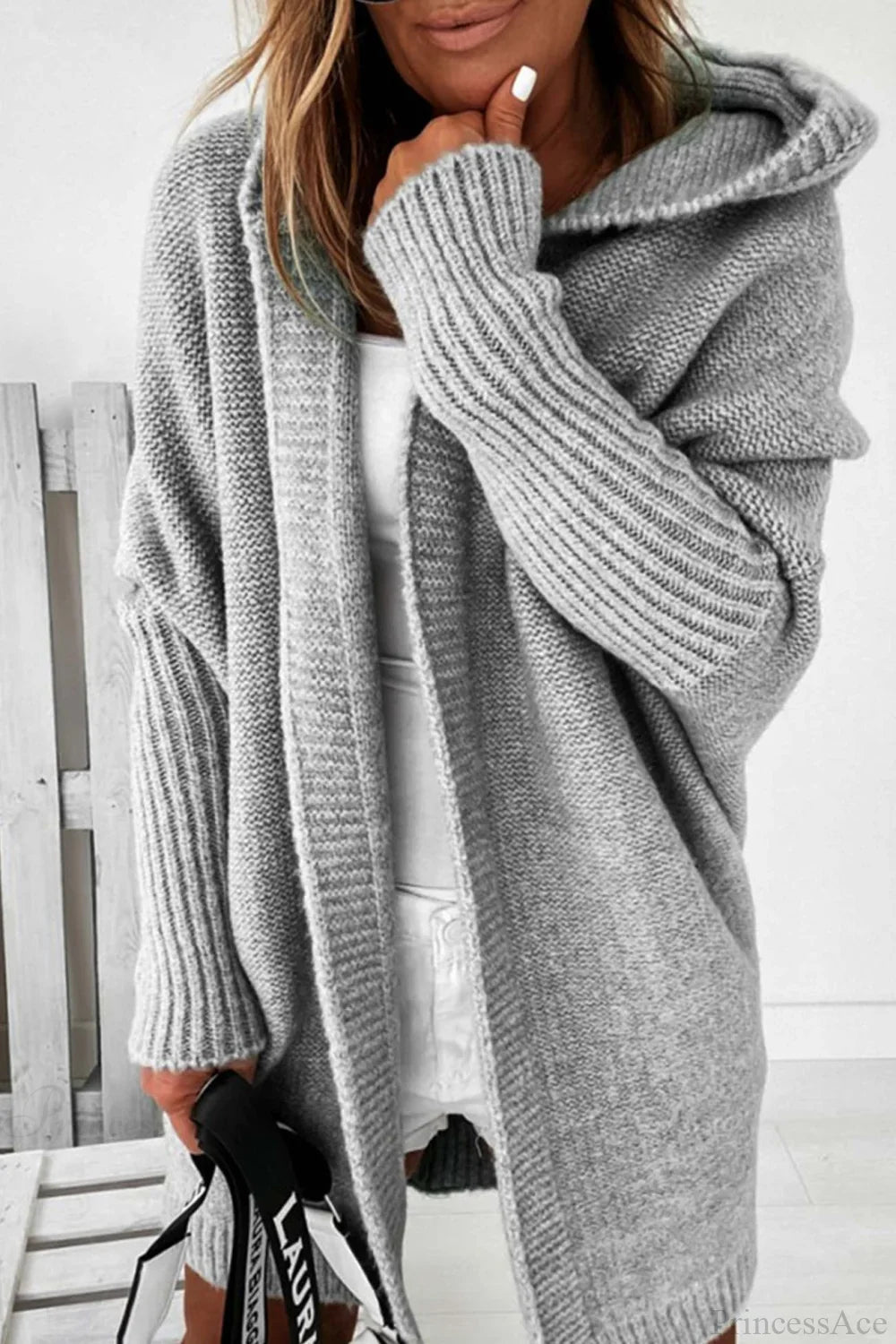 Color Block Knit Cardigan image 17