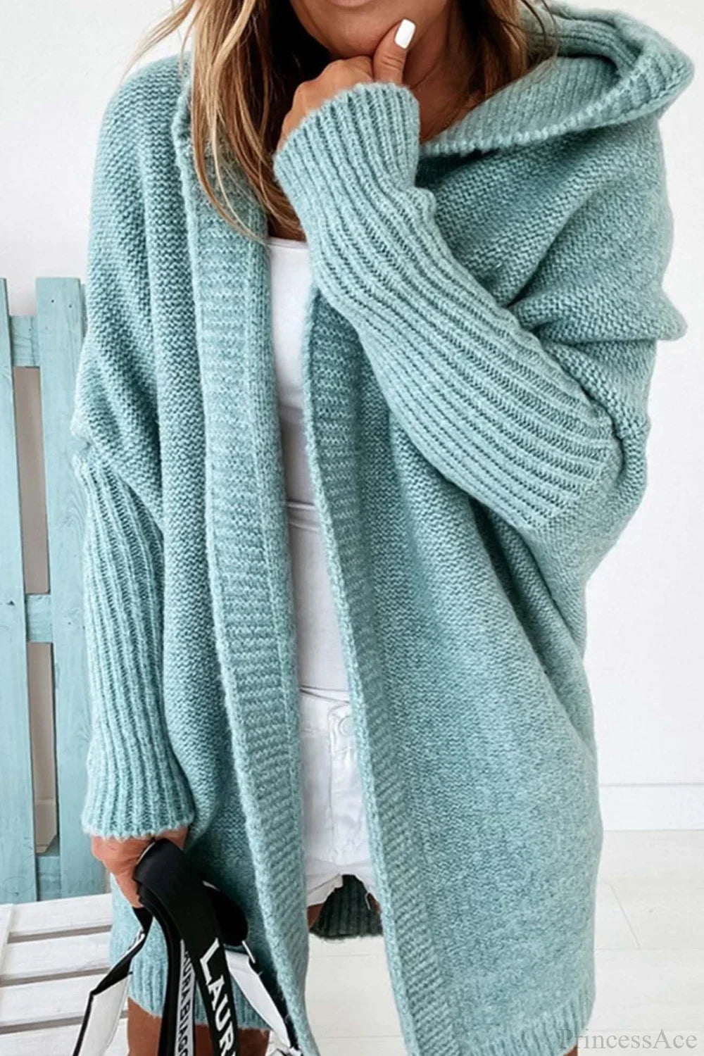 Color Block Knit Cardigan image 20