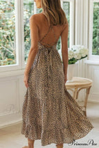 Color Block Pocket Turn-down Modern Collar Asymmetric Maxi Dress image 4