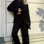 Colorblock Turtleneck Thick Sweater image 8
