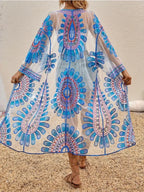 Colourful Floral Embroidery Boho Beach Cover-up Lace Bikini image 8