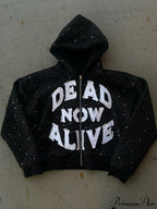 Comfortable Graphic Zip Up Hoodie image 2
