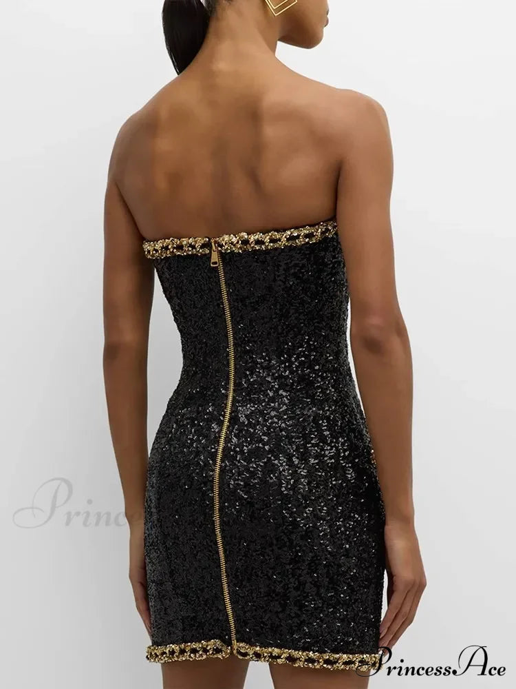 CONSTANTINA Elegant MINI DRESS image 3
