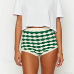 Contrast Color Knit Lounge Short image 8