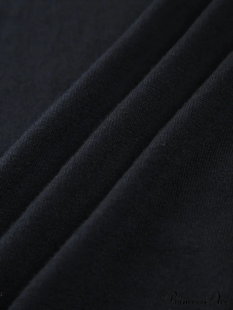 Contrast Trim Collar Trendy V-neck Knit Sweater Vest image 6