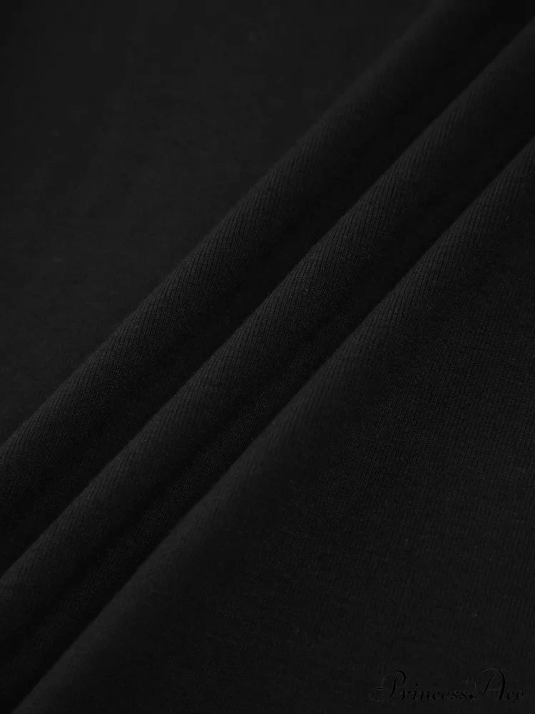Contrast Trim Off Trendy Shoulder Long Sleeve Shirt image 5
