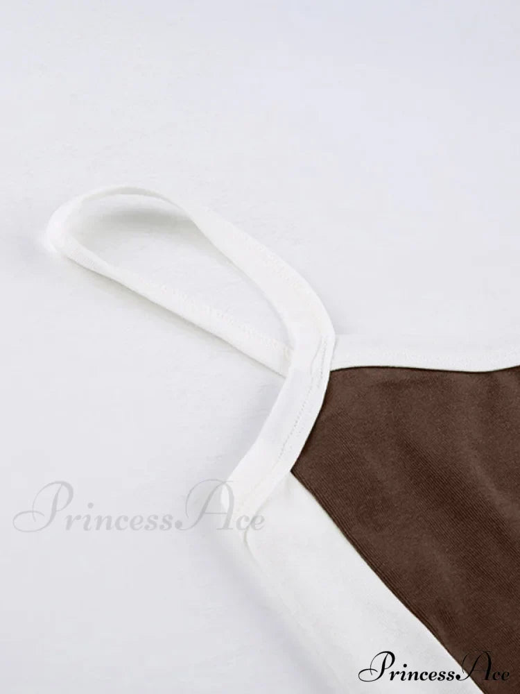 Contrast Trim Rib-Knit Trendy Crop Cami Top image 11