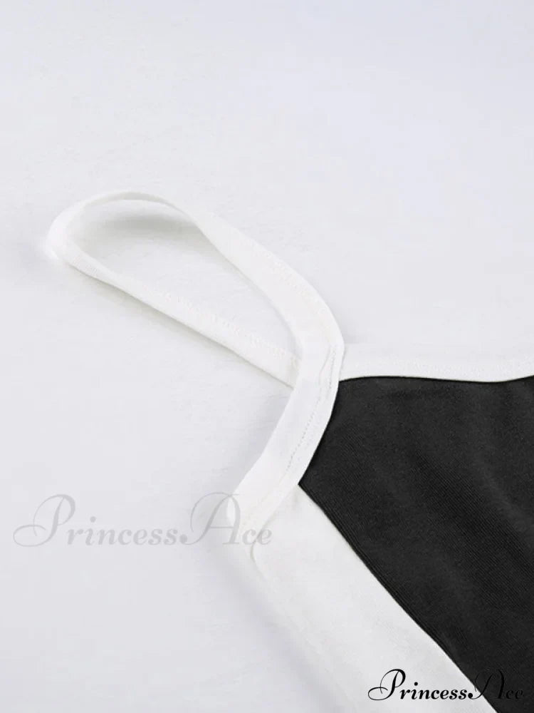Contrast Trim Rib-Knit Trendy Crop Cami Top image 23