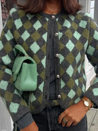 Contrasting Pocket Slim Cardigan image 5