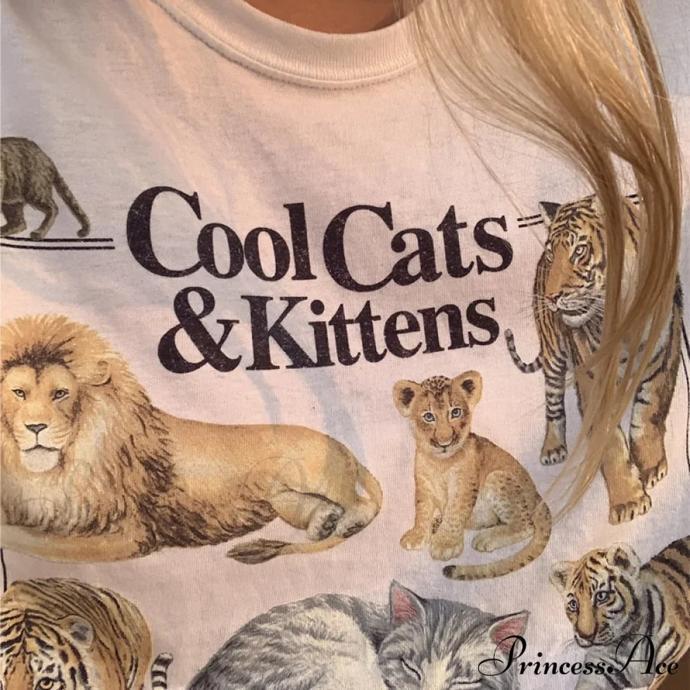Cool Cats And Charming Kittens Graphic T-Shirt image 2
