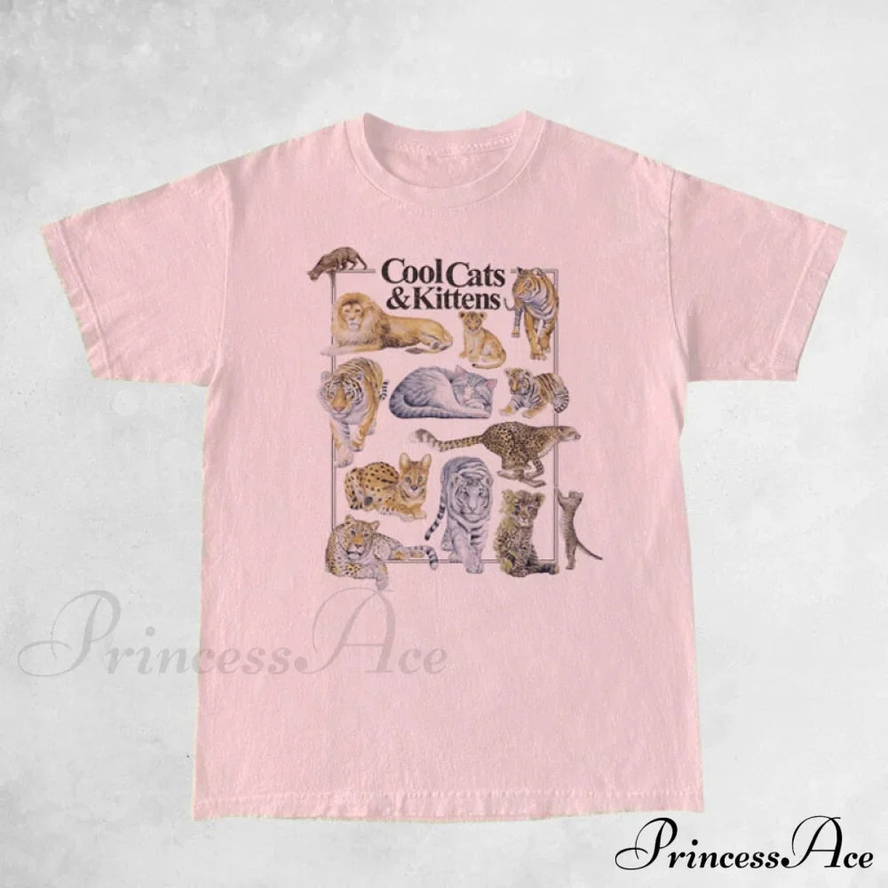 Cool Cats And Charming Kittens Graphic T-Shirt image 4