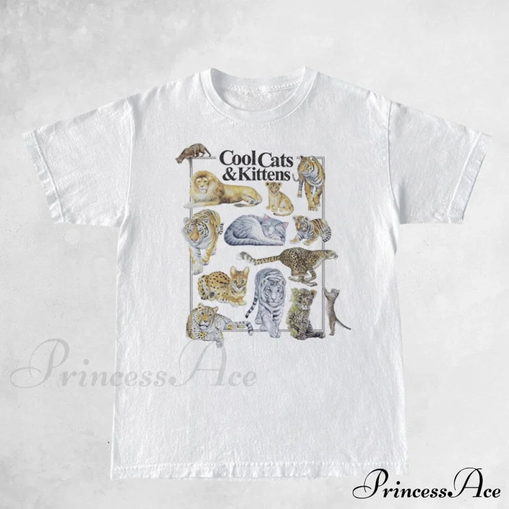 Cool Cats And Charming Kittens Graphic T-Shirt image 5