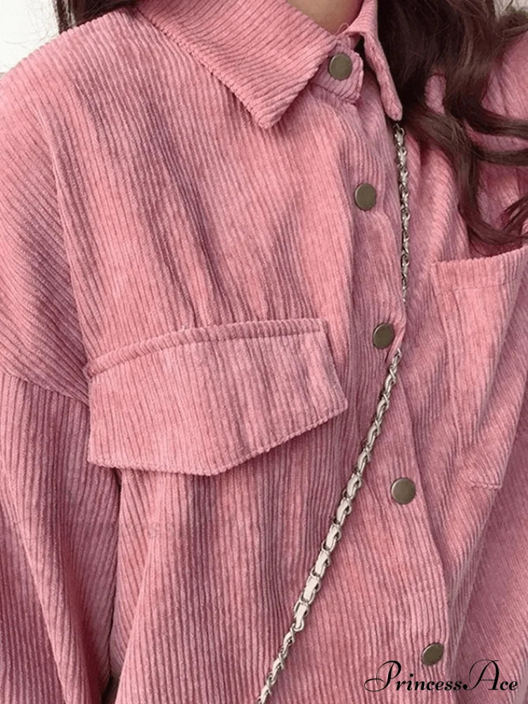 Coral Velvet Graceful Open Front Coat image 6