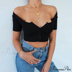 Corset Skinny Knitted Tee image 3