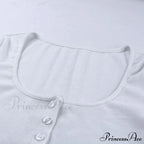 Corset Skinny Knitted Tee image 4