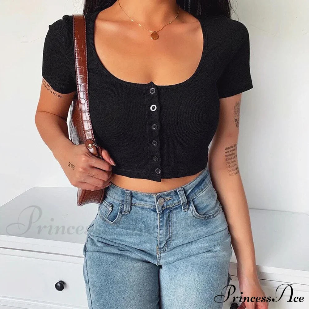 Corset Skinny Knitted Tee image 2
