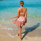 Cotton Floral Elastic Waist Skirt image 4