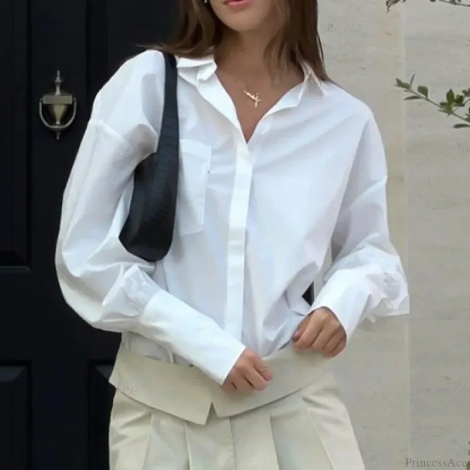 Cotton Loose Fit Blouse image 5