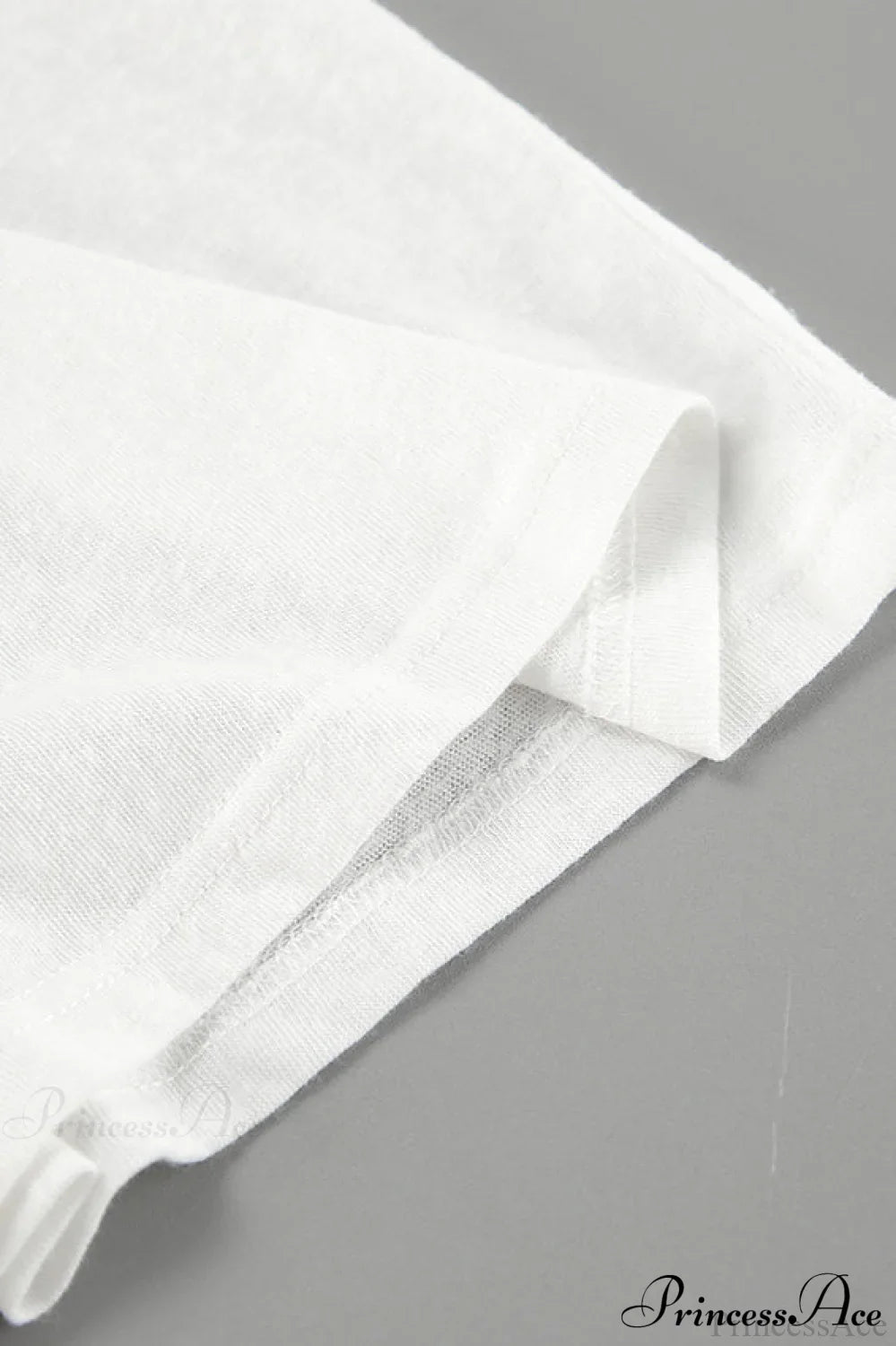 Cotton Sheer White Fitted Bodycon Mini Dress image 5