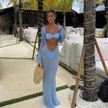 Cover Long Dress Three Piece Swimsuit image 1