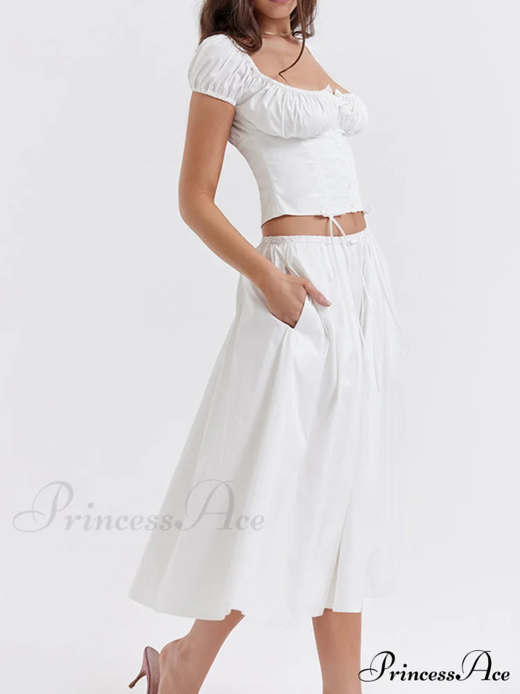 Cowgirl Aesthetics Drawstring Trendy Corset Crop Top image 4